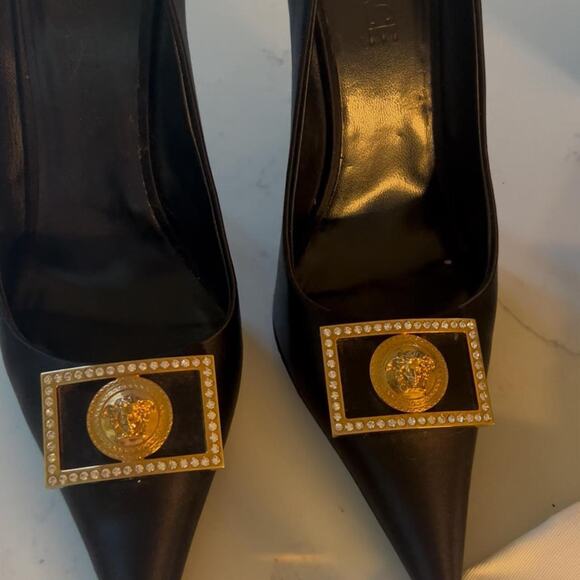 Black versace high heels versace - Picture 2 of 7